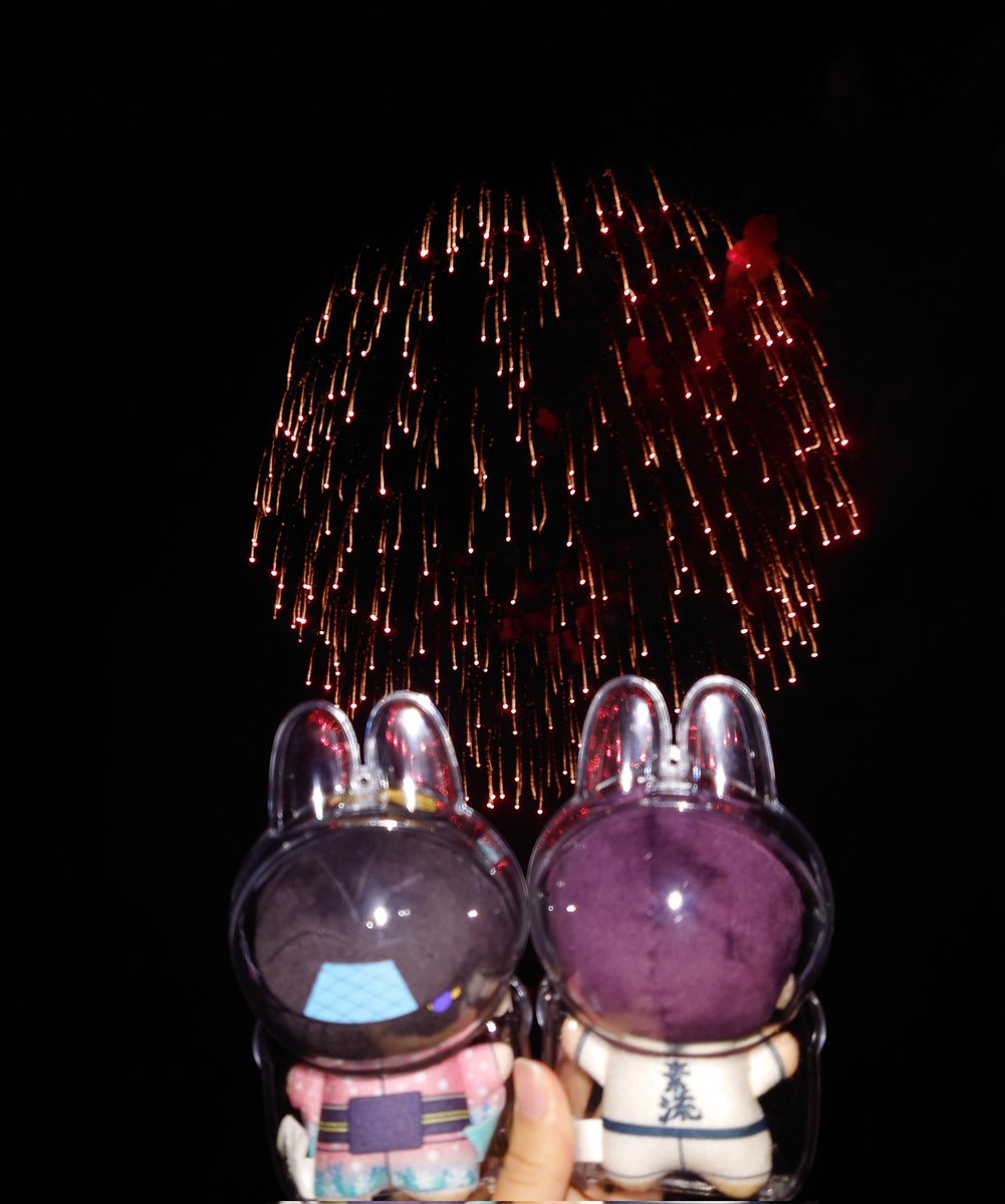 ponimooo's tweet photo. はくこゆぬいに花火見せてきたよ……！🏮👘🎆
ようやく見せてあげられた……🥹 https://t.co/lk4jjs2odK