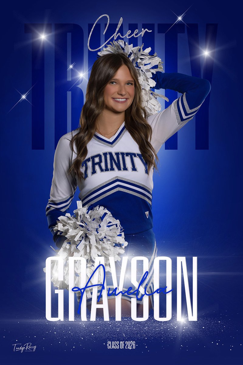 ⭐️ Senior of the day⭐️ 
Amelia Grayson 
📣 Cheerleader for 12 years
🎉 Favorite Cheer Memory- cheering with my sister senior year !
🔮 Future plans- Committed to W &amp; J  for Womens  track and field and major in business administration ! We love you Amelia 💙