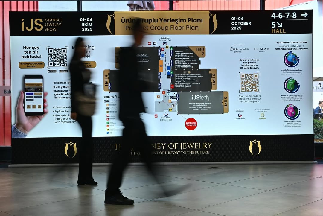 IstFuarMerkezi's tweet image. IJS İstanbul Jewelry Show 2025 tüm parıltısıyla İstanbul Fuar Merkezi’nde! Ticaret fırsatlarını kaçırmamak için hala gün sonuna kadar zamanınız var. ⭐️

@ist_jewelryshow 

#İstanbulFuarMerkezi #İFM #İFMFuarcılık #IJS #istanbuljewelryshow