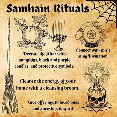 thewitchbrmclst's tweet photo. Samhain Rituals https://t.co/RYStBV1bx3