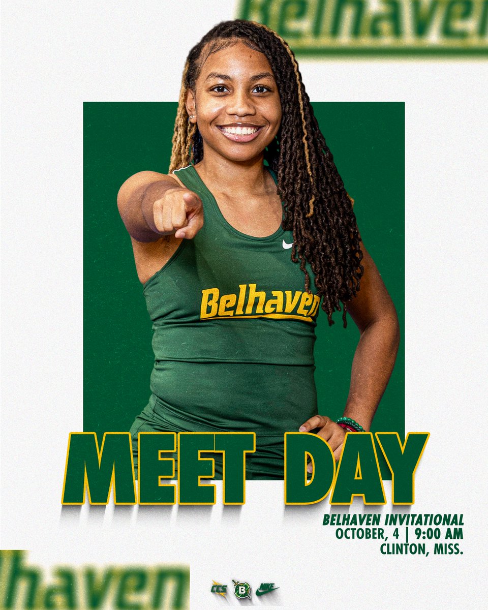 𝐑𝐞𝐚𝐝𝐲 𝐟𝐨𝐫 𝐎𝐮𝐫 𝐇𝐨𝐦𝐞 𝐌𝐞𝐞𝐭

🆚 | Belhaven Invitational
⏰ | 9:00 AM
📍 | Choctaw Trails
🔗 | linktr.ee/BelhavenXC

#GoGreen