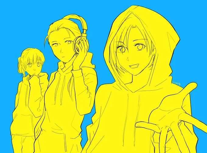 外来トリオ