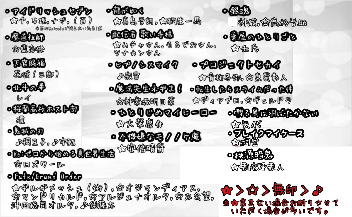 かな@南斗水鳥犬 tweet media