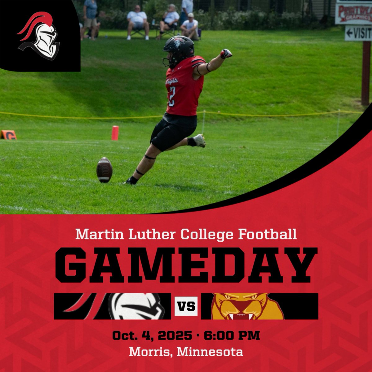 Knights Football kicks off their conference games tonight at 6:00 PM! 

Visit mlcknights.com for the live stream and other information.

#goknights #knightsfootball #UMAC