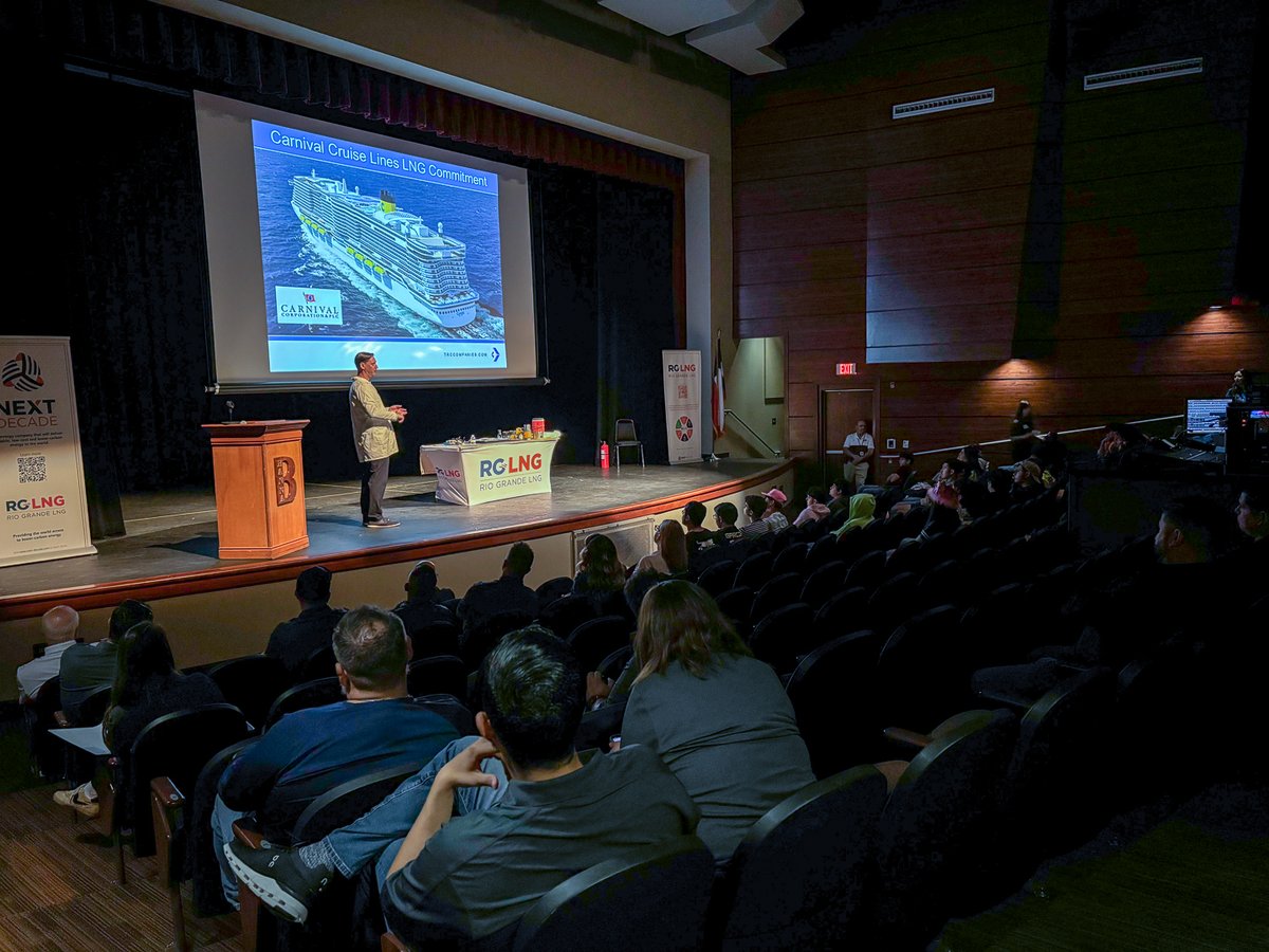 As the #RioGrandeLNG project continues developing and growing, we strive to educate and connect with the next generation of #RioGrandeValley residents who can take advantage of the employment opportunities available to them through our project. Thank you to the <a href="/BrownsvilleISD/">Brownsville ISD</a>,