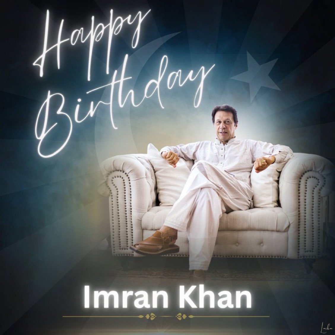 Ruftaj's tweet image. Happy Birthday Khan Sahab 
#HappyBirthdayImranKhan