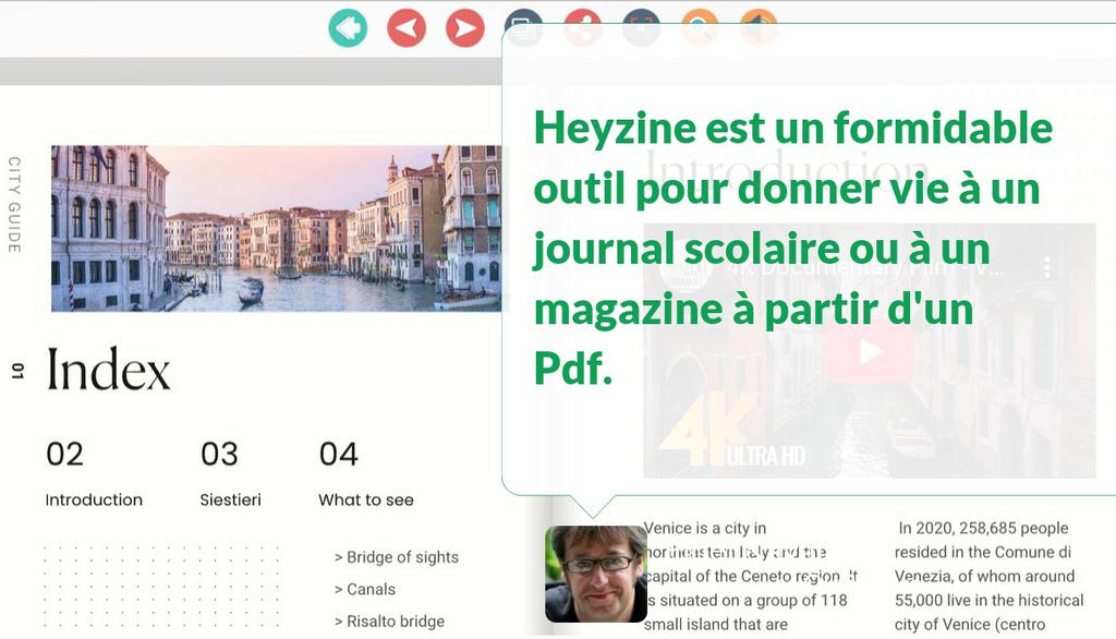 outilstice's tweet image. Avec Heyzine, transformer un support pédagogique ou un document PDF en outil interactif façon flipbook devient un jeu d’enfant.

Lire 👉 lttr.ai/Ajewx

#interactif #flipbook