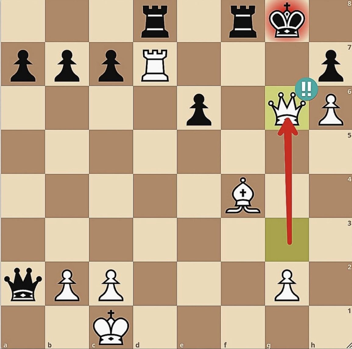 chess_feed's tweet image. Brilliant move, but why?
