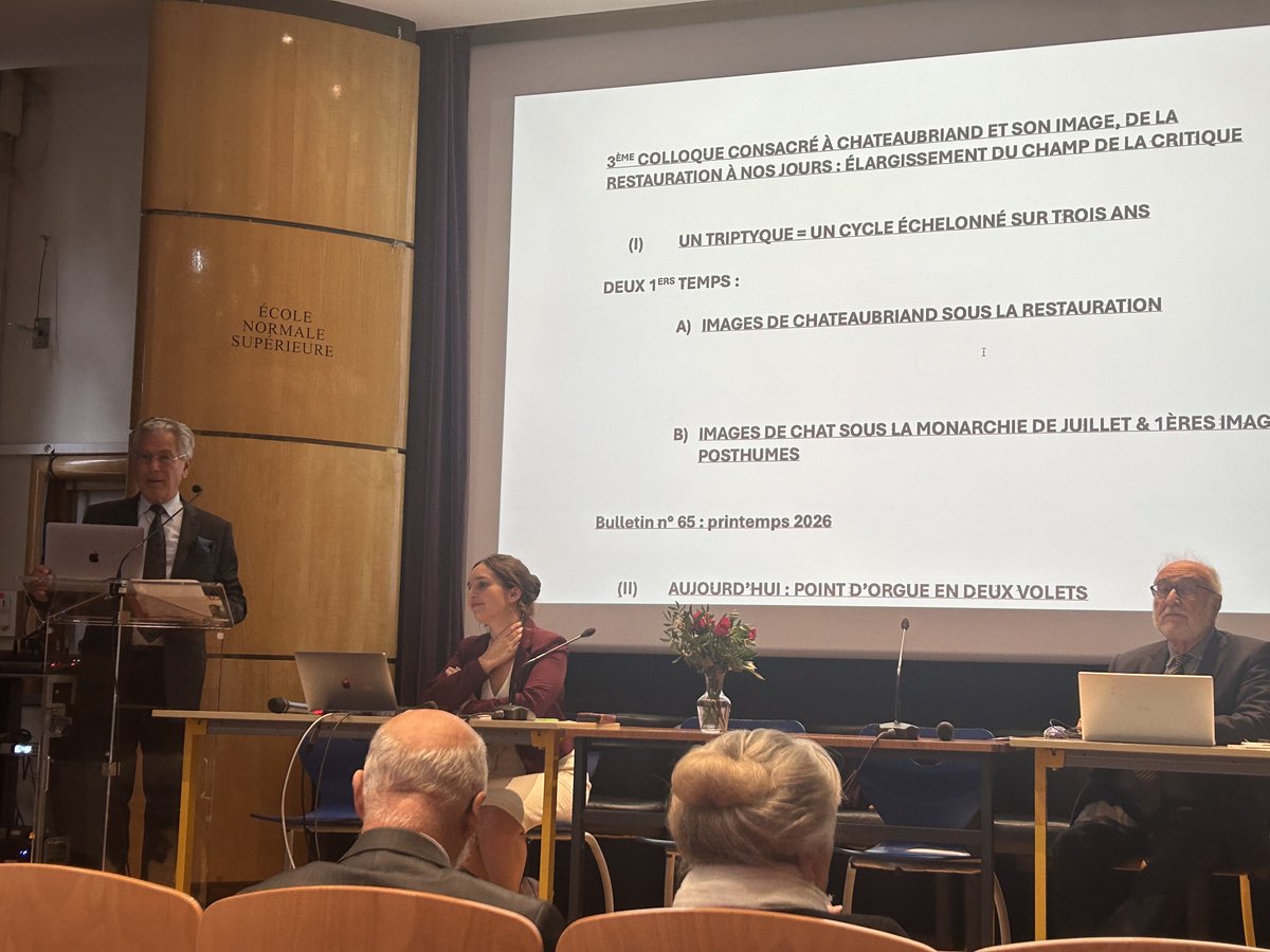 jorissia_'s tweet image. 4 octobre, jour de la Saint François, 2e jour du colloque Chateaubriand
(oui, on fait les choses bien à la Société Chateaubriand !)