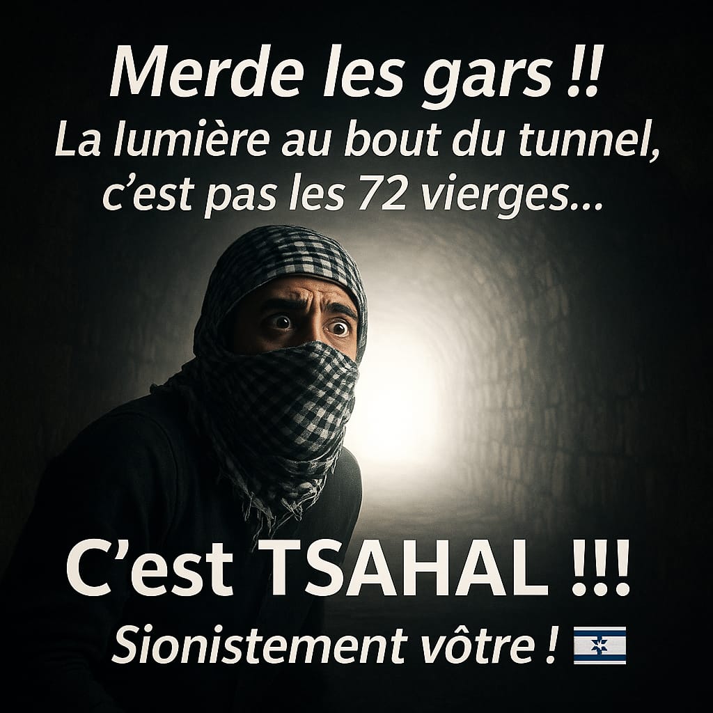 Guide_en_Israel's tweet image. Message au nazillons terroristes du #hamas #daesh :
Aucune victoire pour vous, nos courageux soldats de #Tsahal vous traquerons jusqu'au dernier !💪
Am Israel Hai !🎗️
Sionistement vôtre !🇮🇱