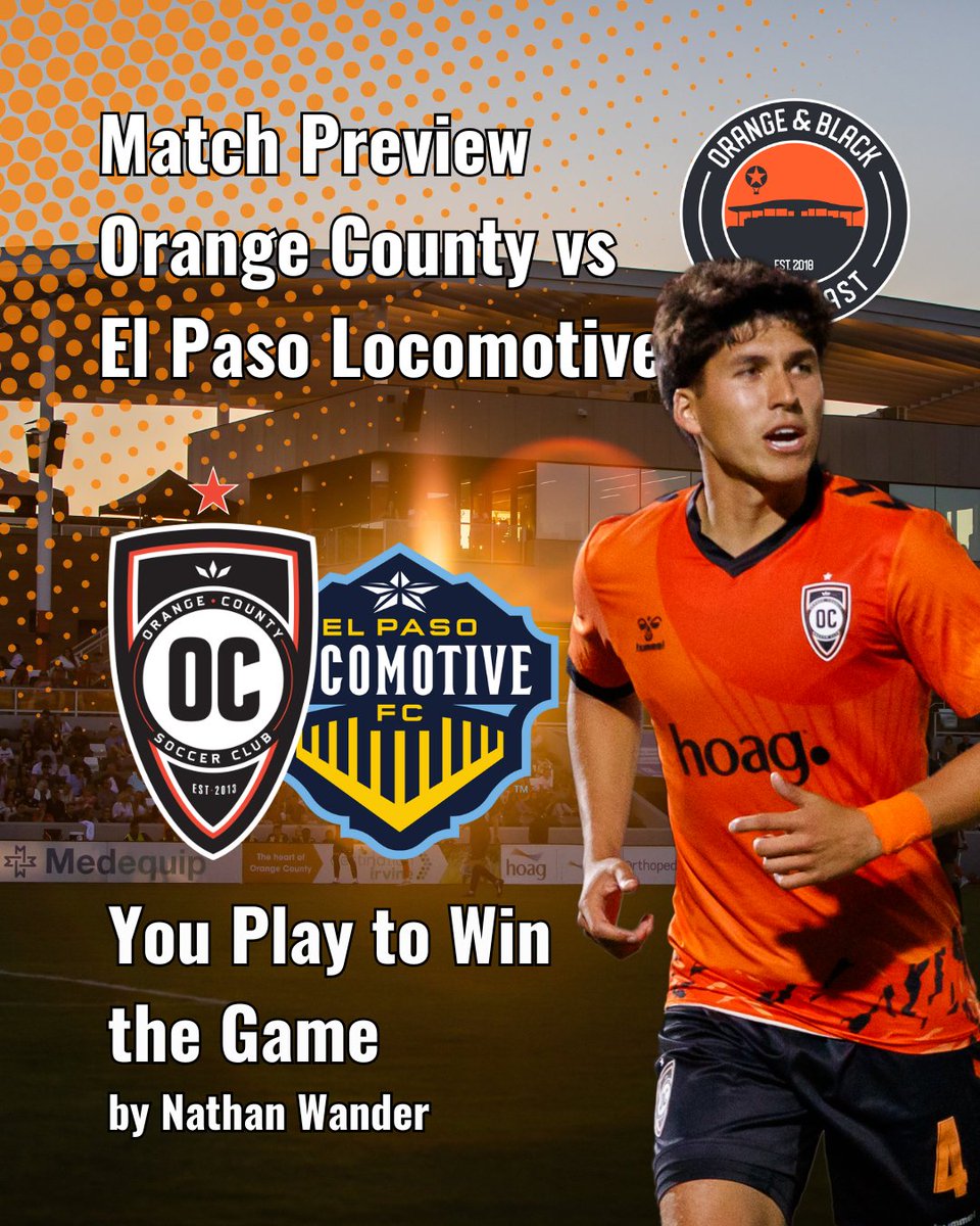 As the season winds down, it's do or die time for <a href="/orangecountysc/">Orange County SC</a> . Nathan breaks down tonight's contest.

Link below.

Please like and share.