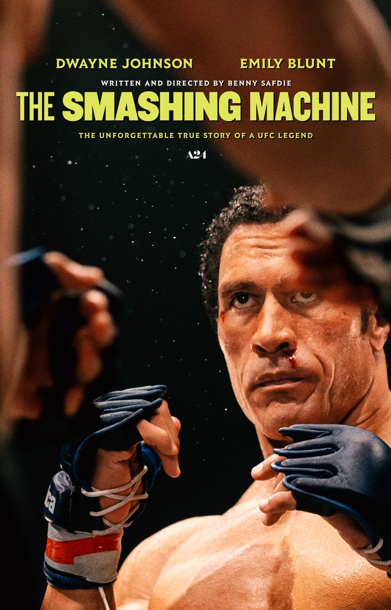 PlazaAtlanta's tweet image. Benny Safdie brings the fight of Mark Kerr’s life to the big screen in The Smashing Machine. Now playing! Link in bio.