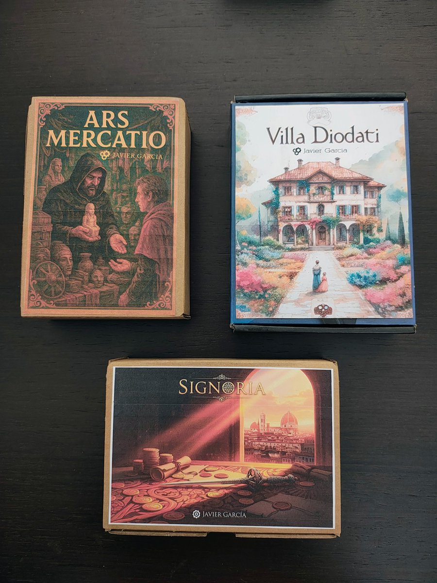 Trilogía de juegos de bazas completada. Originales, divertidos y diferentes. Ahora a buscarles casita.