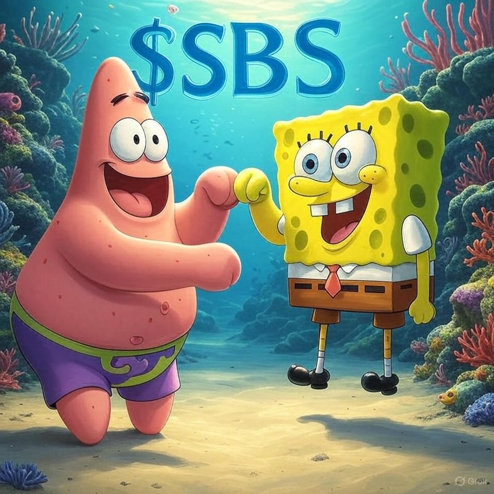 SpongeBobon_sol's tweet photo. Why $SBS? It’s not just a token—it’s a Bikini Bottom vibe. Think SpongeBob-level optimism, Patrick-level HODL, and Squidward-level shade for the haters. 😎 Launching Oct 5, 16:00 UTC.  

Ready to flip some digital patties? Link tomorrow! #SBS #Solana #MemeCoin https://t.co/mRw39s3Zyh