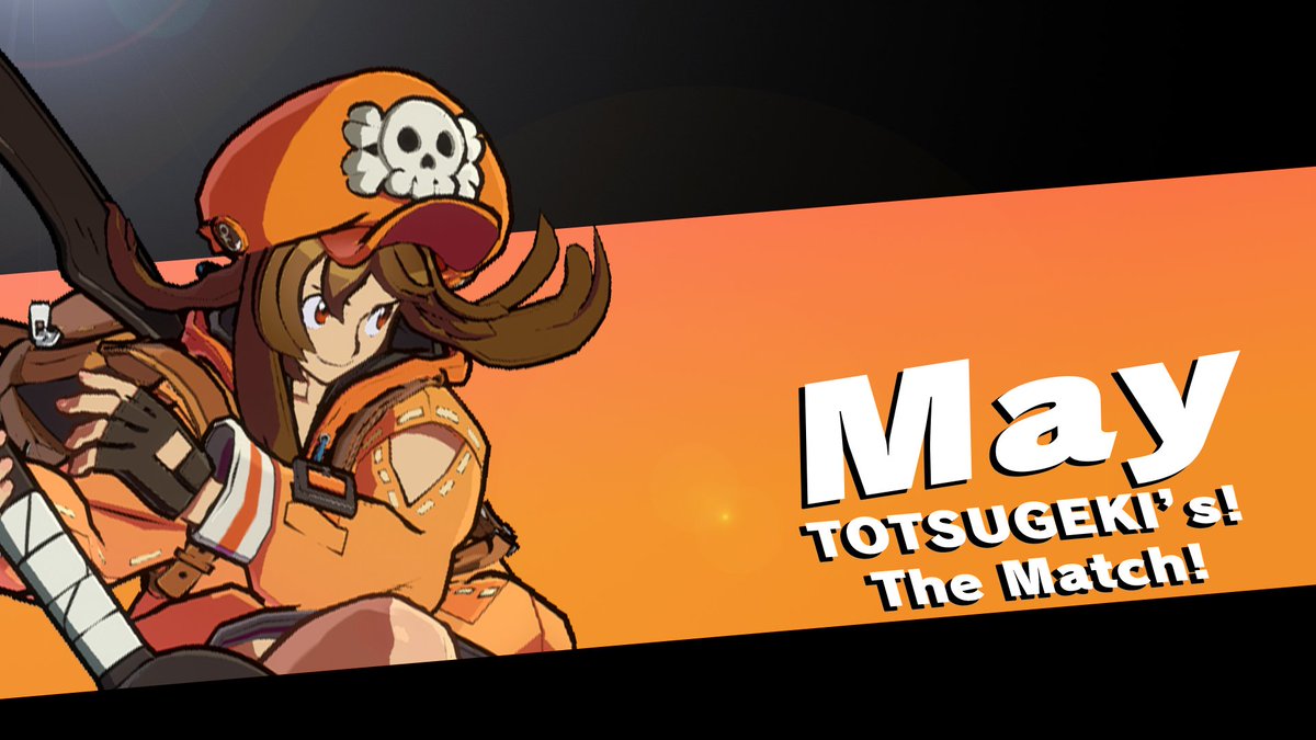 UltimaJyro's tweet image. I've created a version for May as well!

now both Bridget and May have one :3

RT's appreciated!

#GuiltyGear #GGS #May