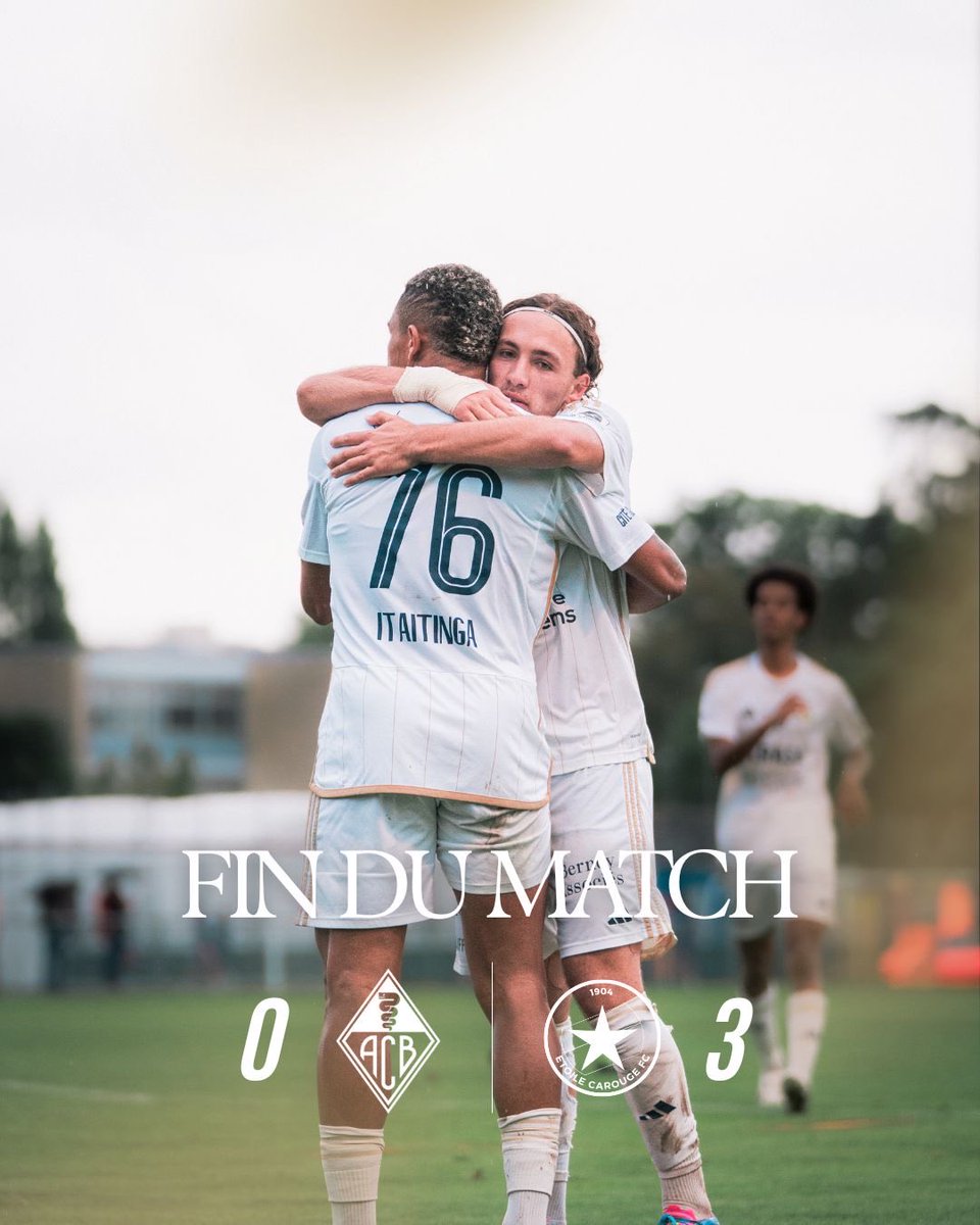 𝐅𝐈𝐍 𝐃𝐔 𝐌𝐀𝐓𝐂𝐇 ⏳

Grosse victoire 𝐍𝐨𝐬 𝐒𝐭𝐞𝐥𝐥𝐢𝐞𝐧𝐬 remporte le match face à <a href="/ACBellinzona1/">AC Bellinzona Official</a> sur le score de 0-3 pour la 9 ème journée