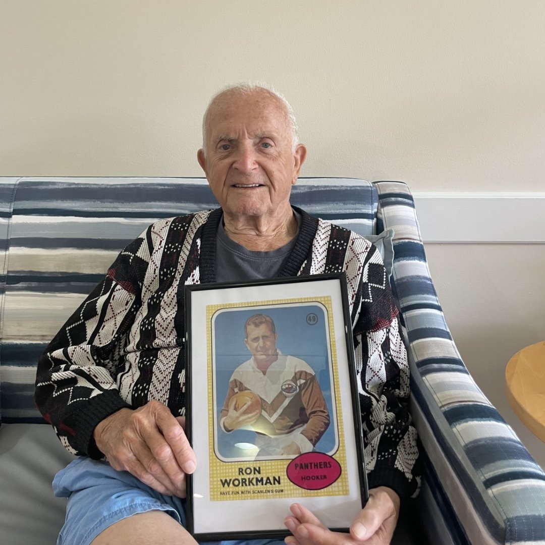 From school games to pro league, Ron Workman has seen it all. Favourite memories? Beating St George &amp; captaining North QLD vs Great Britain.

His motto: Train hard, play hard. 

Still cheering the <a href="/PenrithPanthers/">Penrith Panthers 🐾</a> from Bupa Banora Point.

#RugbyLeagueLegends