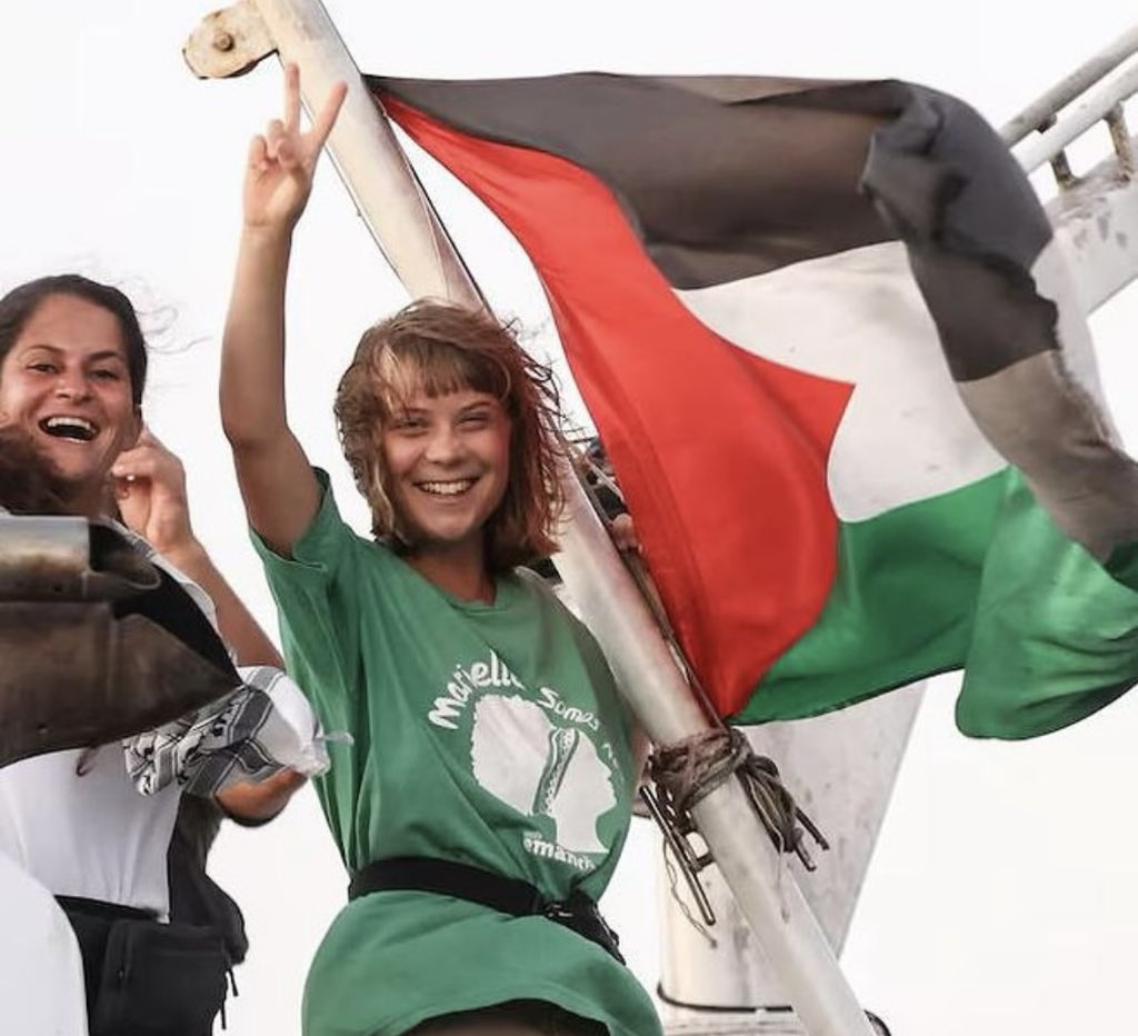 msrachelforlitt's tweet photo. #FreePalestine @GretaThunberg https://t.co/9Qweub6Av4