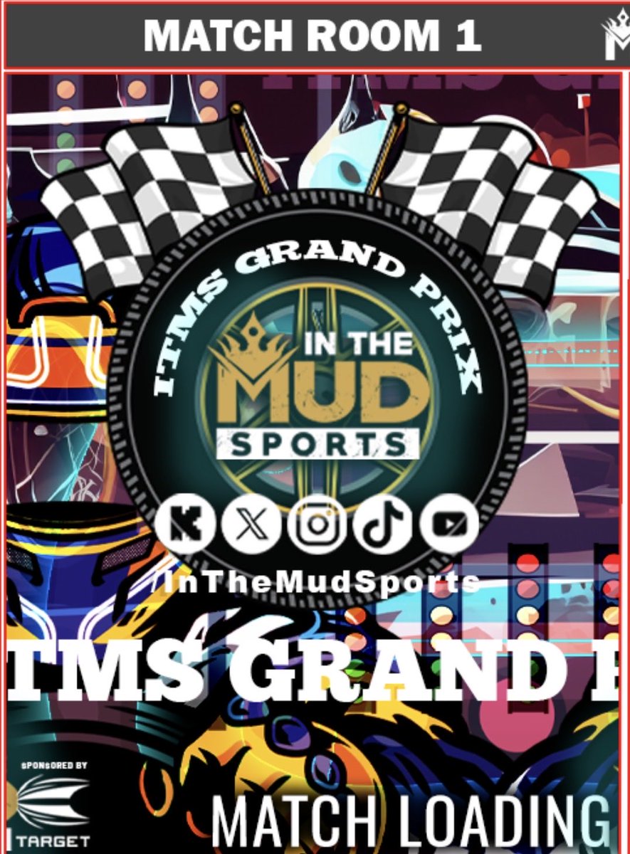 InTheMudSports's tweet photo. It’s time for the Annual ITMS Grand Prix Event!! Double in, Double Out - Who Will be our 2025 Champion!! 🏆🏁

Find Out Live on KICK!! Link below ⬇️ https://t.co/Y9kjopy7yp