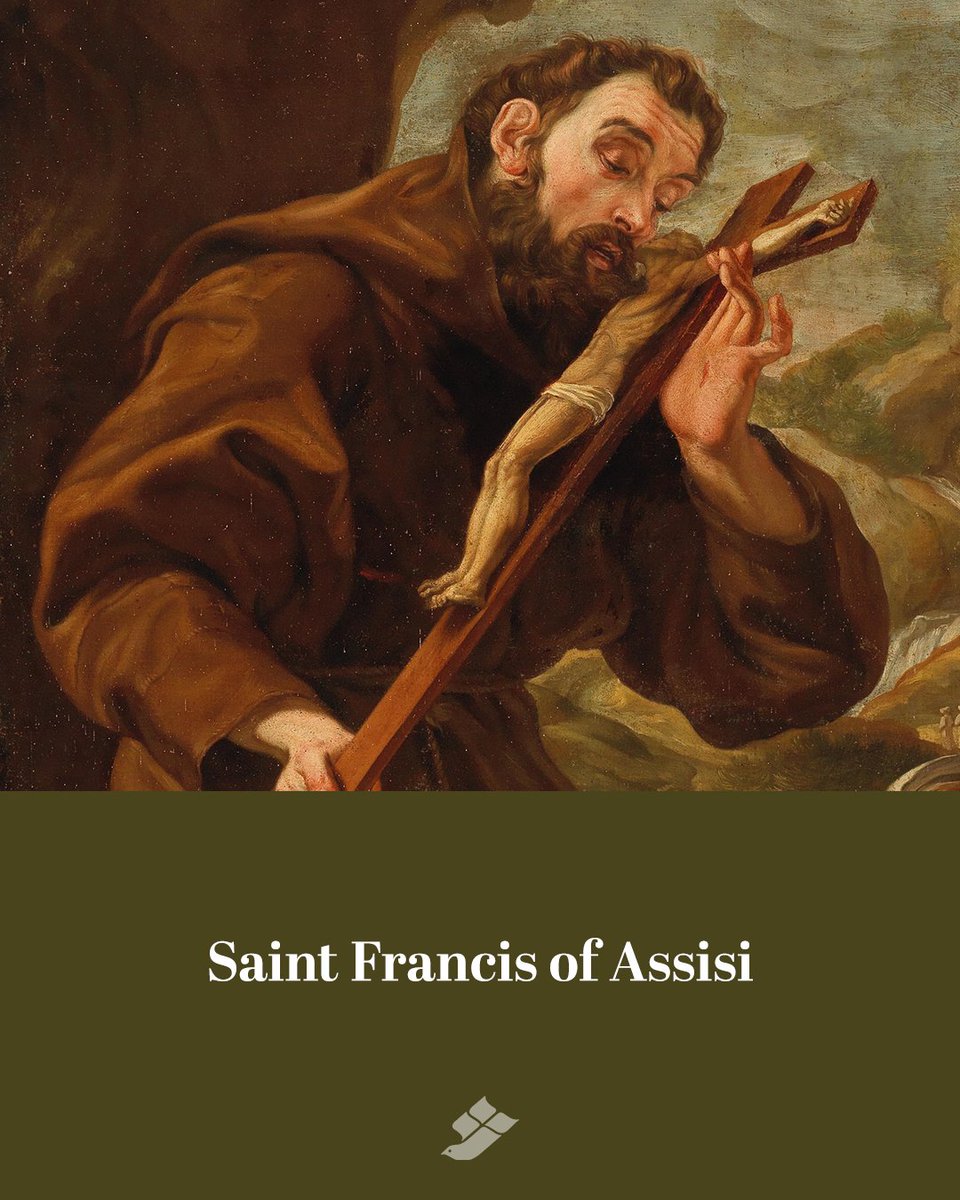 St. Francis of Assisi so radically lived the gospel that he became one of the most venerated saints in history. He has inspired countless followers to embrace poverty, care for God's creation and to live according to his famous peace prayer. St. Francis, pray for us!