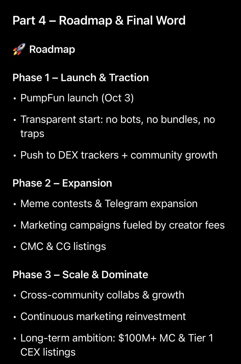 pepeta_sol's tweet photo. $PEPETA Official Whitepaper Relaunch on PumpFun

Here is the official $PEPETA whitepaper.
We first attempted to launch on Raydium, and despite strong organic traction, a technical issue with DEX trackers not updating the burn killed the momentum by displaying billions in market cap.

This was 100% out of our control, but it proved one thing. The hype is real and the community is ready.

That's why $PEPETA is now officially launching on PumpFun, a launchpad that aligns with our vision.