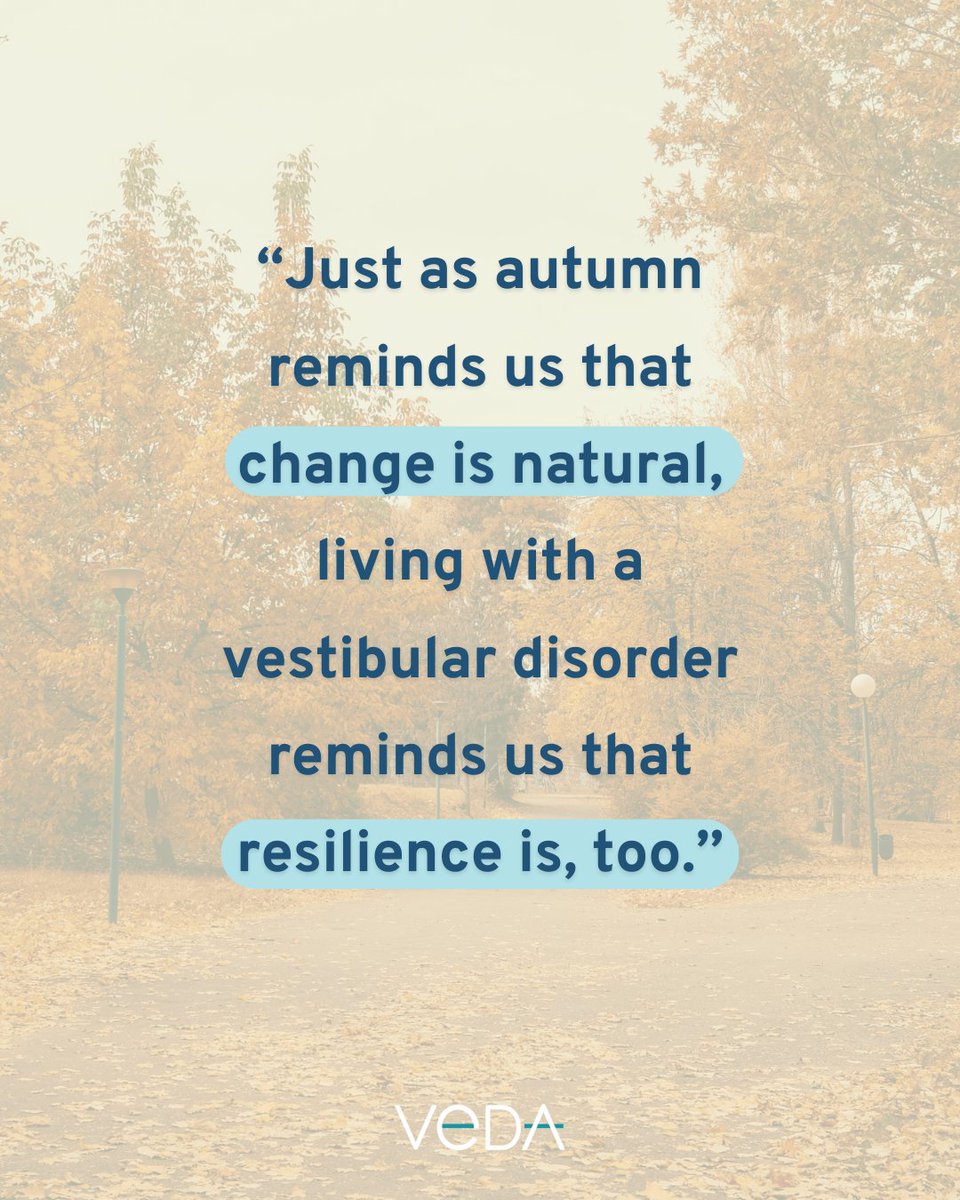 vestibularveda's tweet photo. π But with every change comes resilience. Each day you adapt, advocate for yourself, and keep moving forward, even when the ground feels unsteady. That strength is worth honoring.
#VestibularAwareness #InvisibleIllness #ChronicIllness #FallInspiration #VeDA https://t.co/TYkYO94v7E