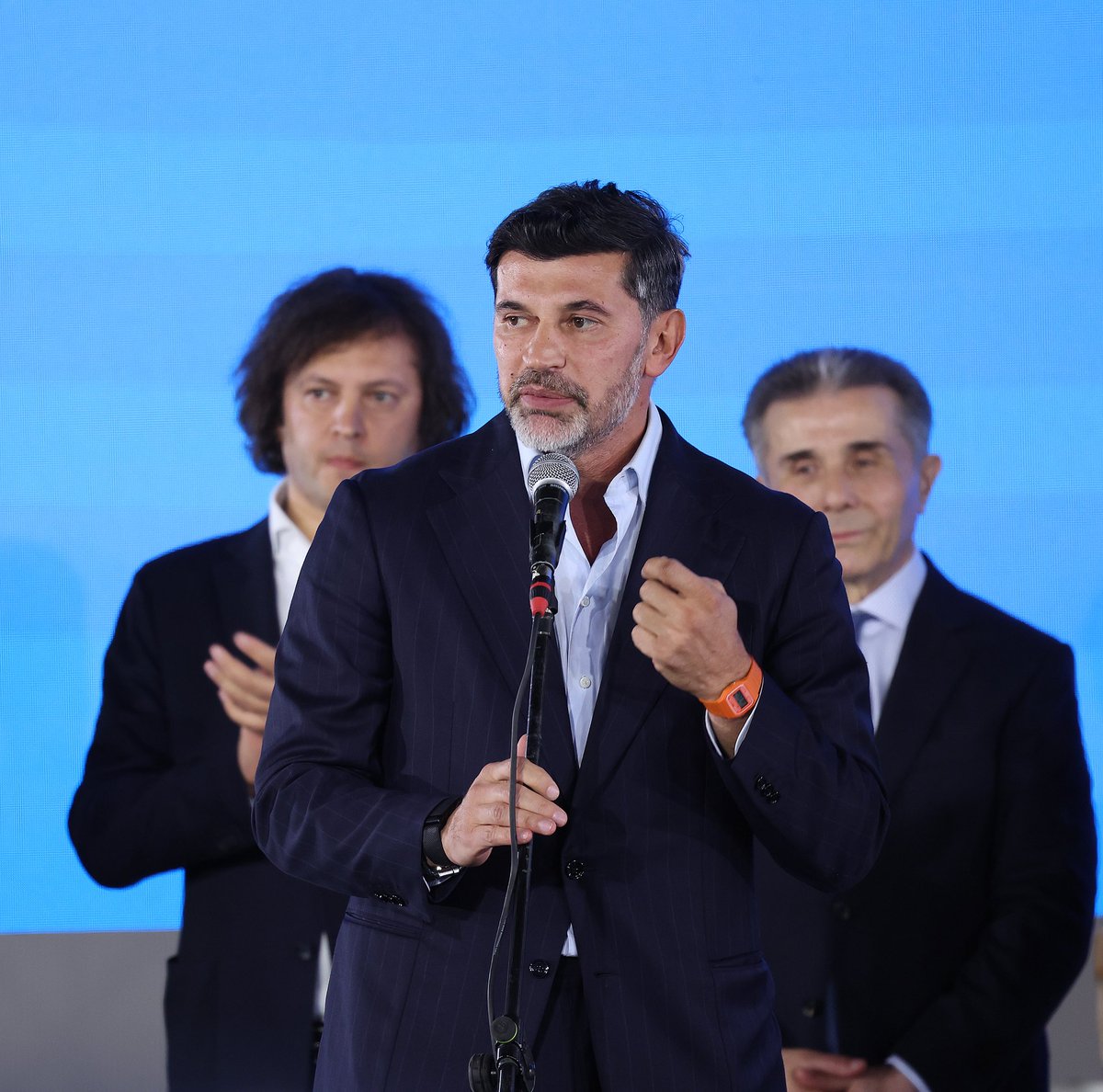 MakaB__'s tweet photo. Congratulations to the Mayor of Tbilisi @kakhakala, on an impressive result &amp; his re-election! 🇬🇪 A strong mandate reflects the trust &amp; support of the people and the strength of the democratic process in Georgia. Wishing continued success in serving the city. #Tbilisi #Democracy https://t.co/OlD58KSm1v