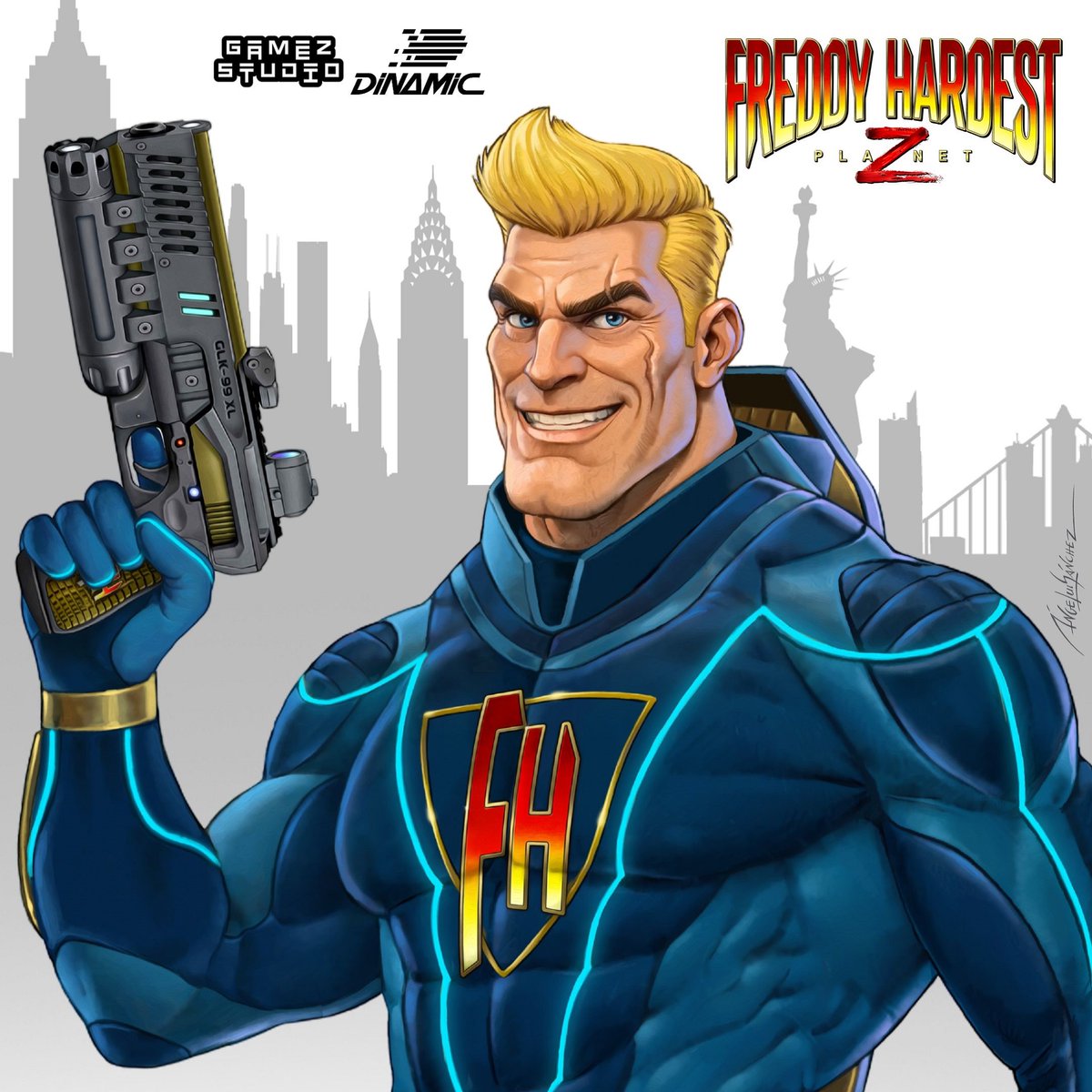 DinamicSoftware's tweet image. Freddy Hardest - Z Planet se presenta en BCN Game Fest los días 10, 11 y 12 de octubre en Barcelona.
Pásate a vernos, ponte a los mandos de la versión “Hands-On”, déjanos tus sugerencias y llévate tu regalo exclusivo.
FHZ llega en 2026 para PC, Switch, Playstation y Xbox.