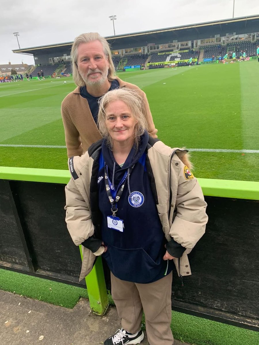 Nikkie is smashing her first season as a <a href="/officiallydale/">Rochdale AFC</a> <a href="/HerGameToo/">Her Game Too</a> advocate 👏🏼 

She’s been building brilliant connections with other teams &amp; strengthening our network 💛 

And today… she even met <a href="/RobbieSavage8/">Robbie Savage</a>! ⚽ 

Keep up the amazing work, Nikkie! #RAFC #hergametoo