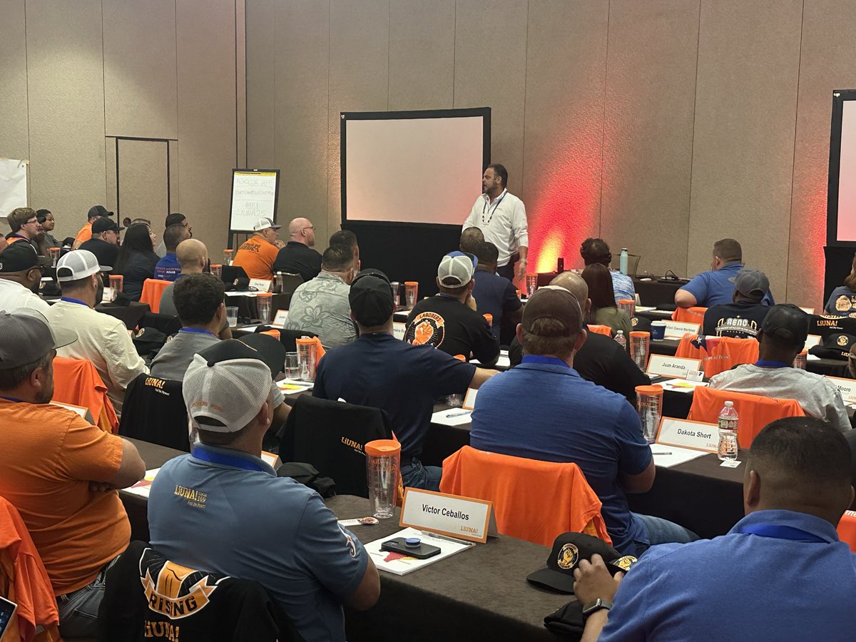 GSTMFSabitoni's tweet image. Day 1 of LIUNA’s 10-Day Organizing Boot Camp in Austin! Fired up to build POWER, grow our movement, and strengthen #LIUNA from the ground up. When Laborers organize, we RISE! #LaborersRising #organizeordie