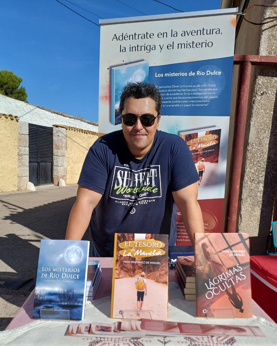 Hoy he vuelto a vivir desde dentro el VII Festival Rebofolk, he vuelto a reencontrarme con amigas escritas, he compartido vivencias y he podido hablar con nuevos (y jóvenes) lectores que se han llevado mis libros ✍️
Un auténtico placer regresar a Rebollosa de Hita un año más😍