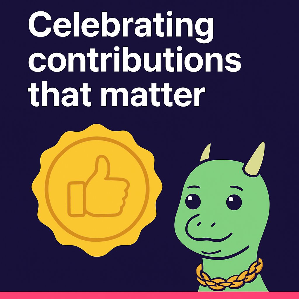 mohsenbit007's tweet photo. Celebrating contributions that matter: T-REX launches Kudos Badges to honor real impact in Web3 communities. #Web3 #KudosBadges
@TREX_chain https://t.co/cUItaCMguj