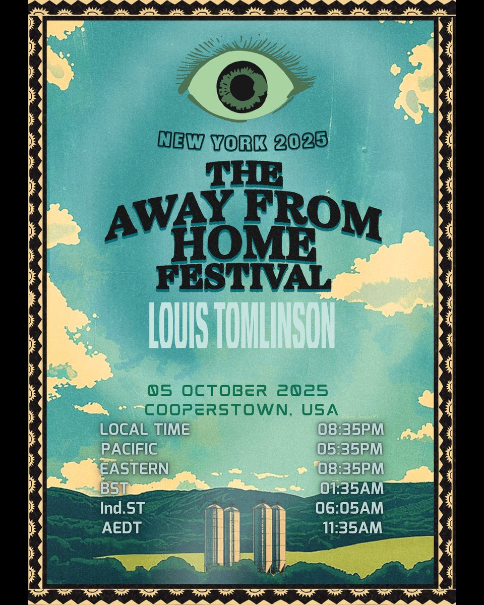 live_louist91's tweet photo. Livestreams for Louis' set on 5th October 
https://t.co/w8OyIpzsAt

https://t.co/AH3ejHLj2W

https://t.co/lAJWN7whOy

https://t.co/ejy6U9BFNG

https://t.co/Ynxcw3kq5B

https://t.co/3dGmOZSdGx

https://t.co/GenZakGBVo

Continued ⬇️

#AwayFromHomeFestival #AFHFNewYork #AFHF25 https://t.co/BMgLcY0Qxo
