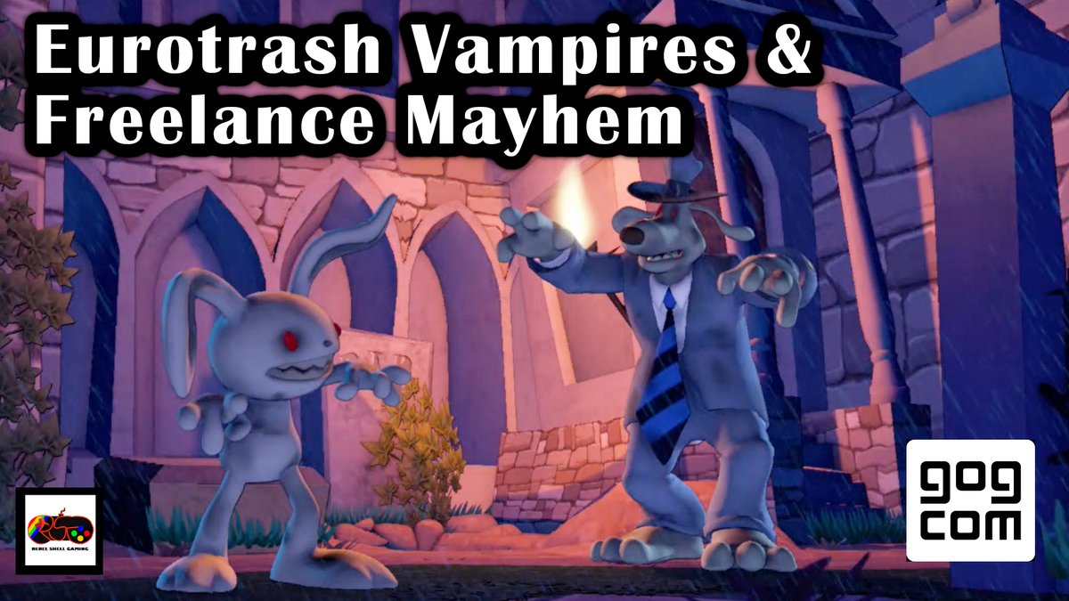 ShellyWotRSG's tweet image. We get Halloweeny with Sam &amp;amp; Max! Follow their fang-tastic adventure here: youtu.be/rsMJe9M7grk

#samandmax #pointandclickadventure #retrogaming #vampire #zombies #halloween #pcgaming