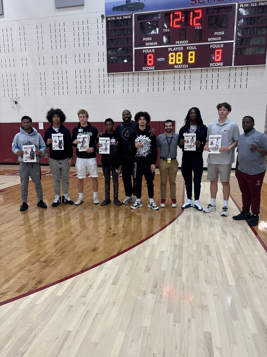 1st Recruit Day in the Books for  the 2025-2026 Season✅✅✅ 
#GoBuilders #BuiltDifferent ⚓️🏀