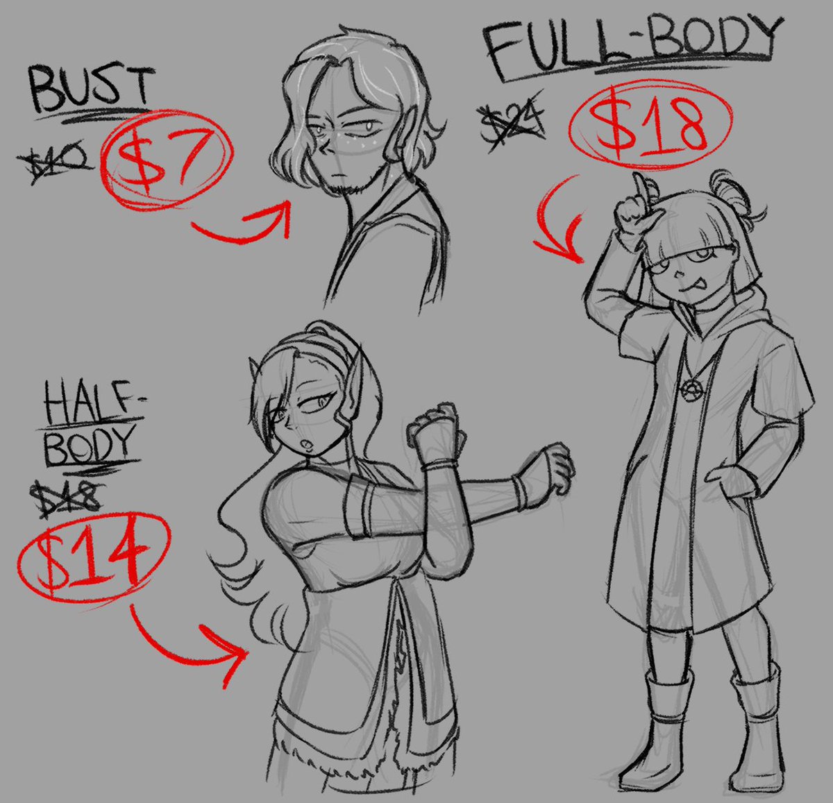 GreyfaceRed | Commissions Open! :D tweet media