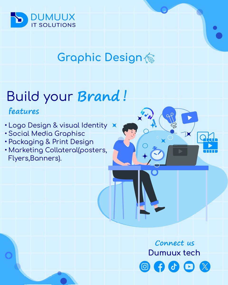 dumuux_tech's tweet photo. Waxaan bixinaa adeegyo casri ah oo ku saabsan naqshadeynta iyo horumarinta tiknoolajiyada si aan kor ugu qaadno ganacsigaaga dijitaalka ah 🚀

📩 Nala soo xiriir si aan u bilowno mashruucaaga maanta!
📞 613140598
📧 dumuuxtech@gmail.com https://t.co/jRRXdwDarC