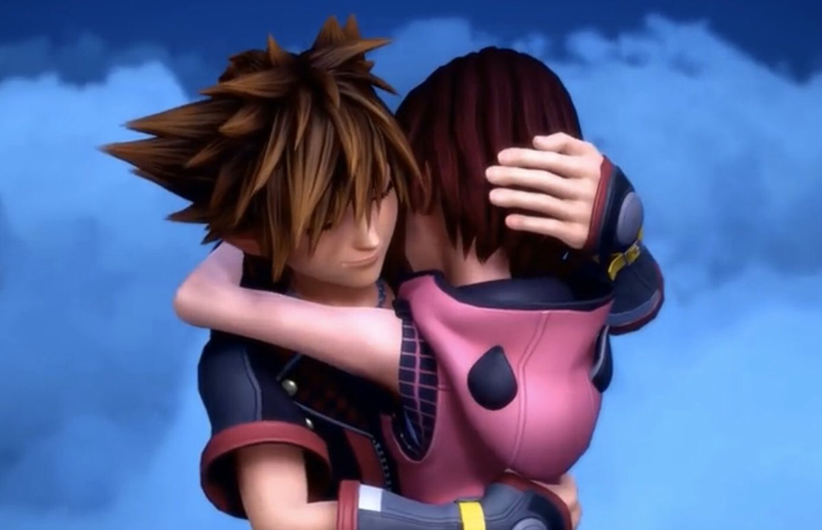 ninjagirlsakura's tweet image. Their last hug for now(how it&apos;s going) #sokai