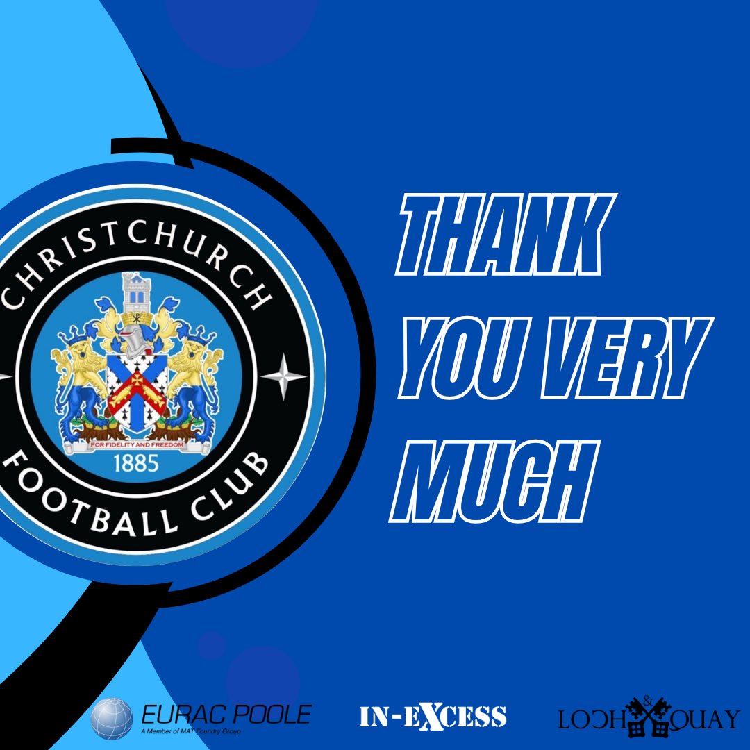 Everyone at Christchurch Football Club would like to thank <a href="/s_twenty17049/">Twenty’s Plenty</a> for your very kind words and positive feedback following your visit to our home this afternoon.

It is appreciated by us all and you are always welcome at the Church ⛪️ 

#UpTheChurch