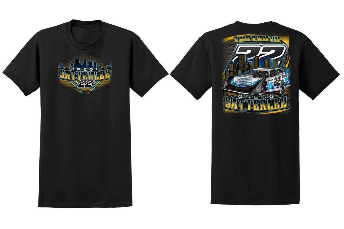 #Pittsburgher100 Night 2!  <a href="/GreggSatterlee/">Gregg Satterlee</a> will be signing at the merch trailer at 4 PM, before the driver autograph session. Come get your new Pittsburgher tee!