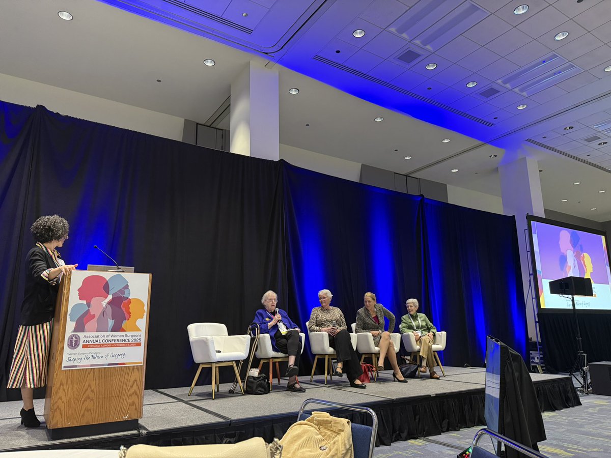 AnnaMaryJose1's tweet image. Spend friday at @WomenSurgeons listening to and hanging out with intentional leaders and pioneers who are fearlessly paving the way and lifting those coming after them. 

#AWS2025 Conference 💜