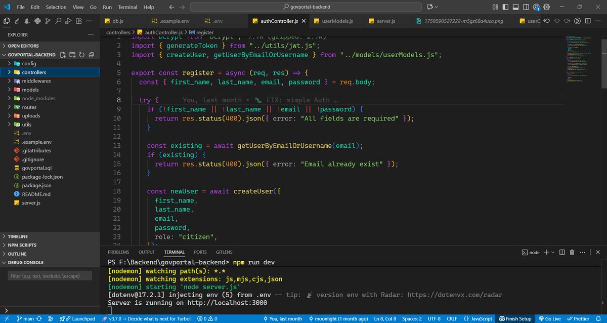 mahtabsalari20's tweet image. ✨ Final project = DONE.
Class = officially over.
Sleepless nights + endless debugging = totally worth it.
Forever grateful to my amazing teacher who made this journey possible 🙏💻
thanks to @E_Ehrari  @f_forough  @CodeToInspire ❤️

#CodingJourney #WomenInTech #Node