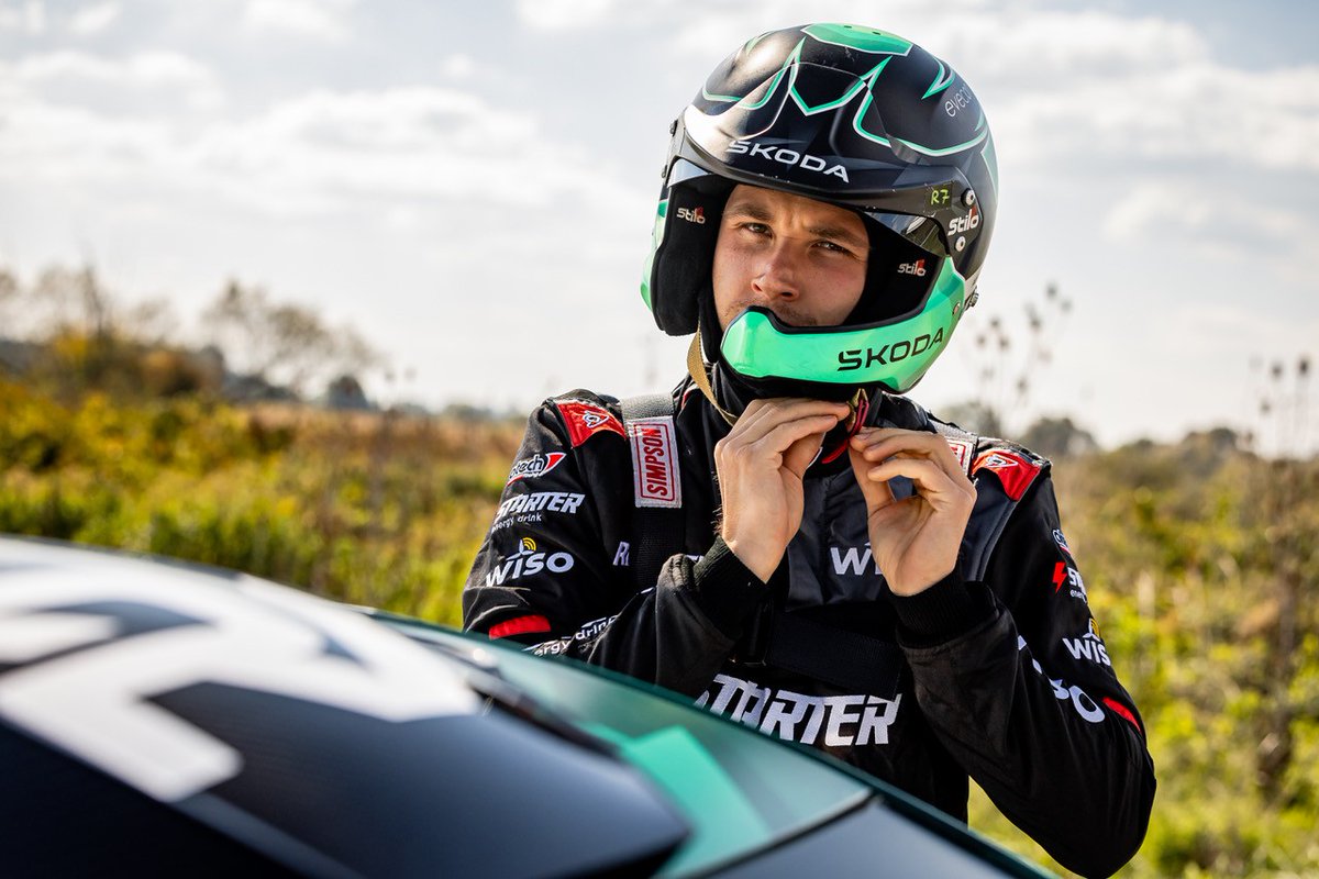 robertvirves's tweet photo. ERC - Croatia Rally 2025 🇭🇷

 P2 after day 1. Not the best tyre choice from us in the morning and got caught by some surprises in the afternoon loop as well. Considering all it was a good day. Tomorrow will be another challenge! 🌧️

 #STARTER • #Evecon • #Chanz • #Nordauto https://t.co/IJhJGifHWh