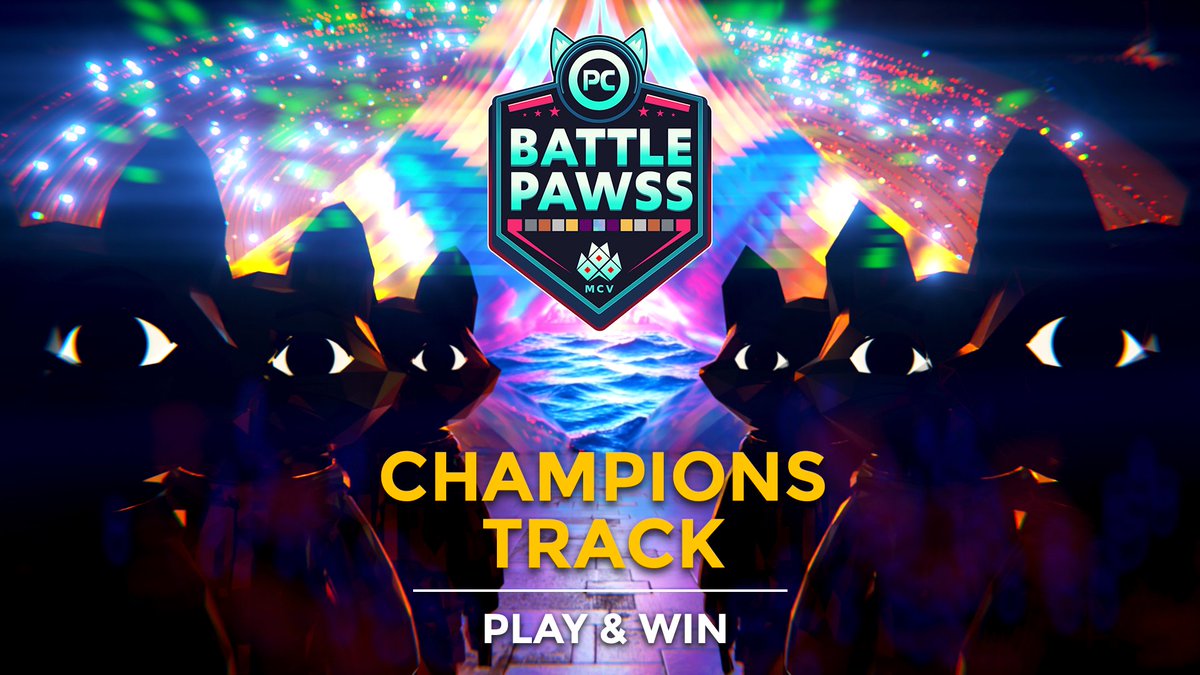 The Champions Track access window is now closed!

A huge welcome to the 8 new Champions who joined the elite ranks. 🏆

Missed out? Don't worry. 
🔹 All Battle Pawss NFT holders still have access to the Warriors &amp; Public Tracks. 
🔹 You can hunt for a Champions Badge on secondary