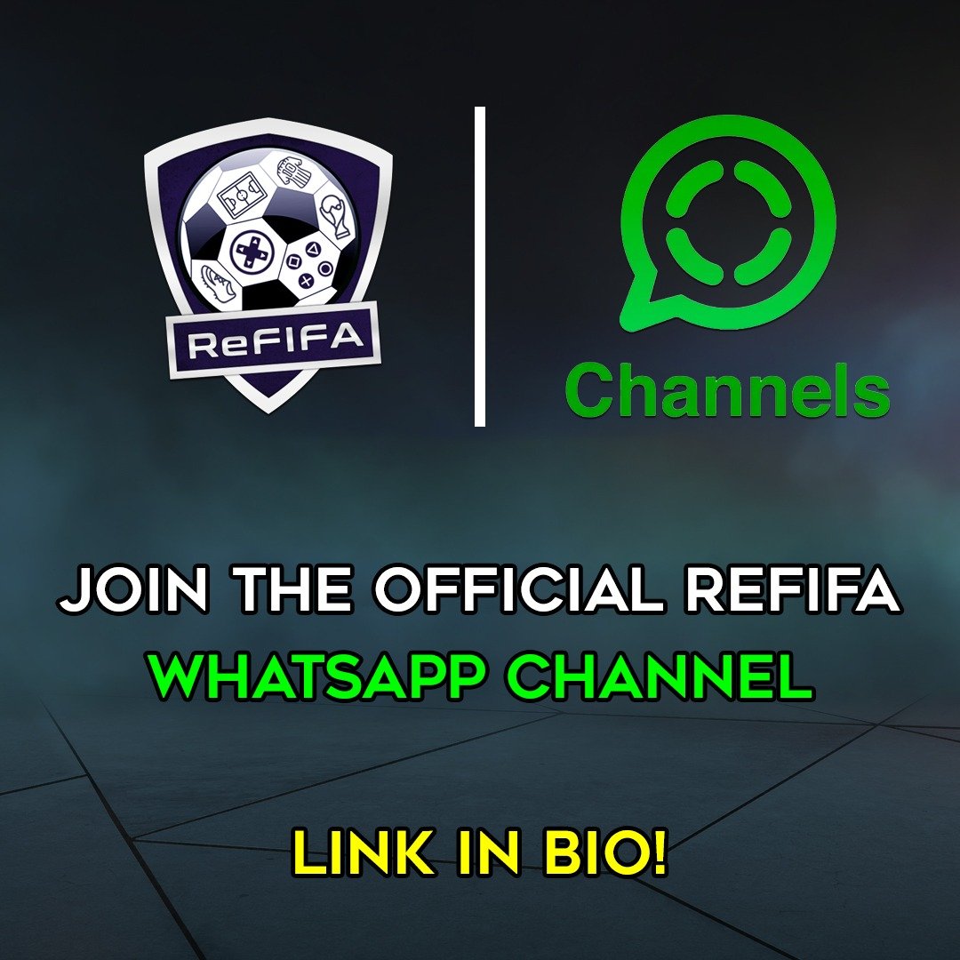 Join my new channel on WhatsApp, I will share unique content about EA SPORTS FC 26, including urgent news, updates, early snaps from upcoming videos, and direct links to our videos and articles. #FC26 

whatsapp.com/channel/0029Vb…