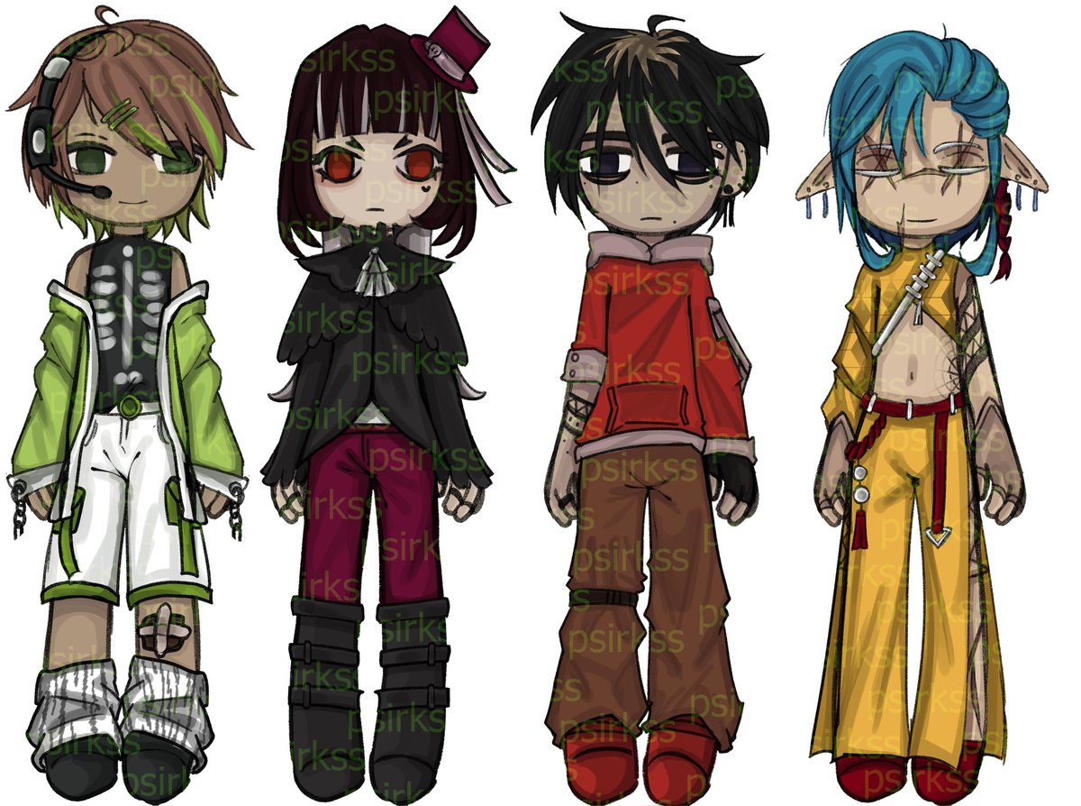 psirkss's tweet image. Активні адоптики по 100-50 гримнів 
Оплата моно або приват⚡
Після оплати кидаю вам файликом без вотермарок і передаю всі права на персонажа 🤍
Писати тг : @/shewioo
#украрт #адопти #комішки #Adopted