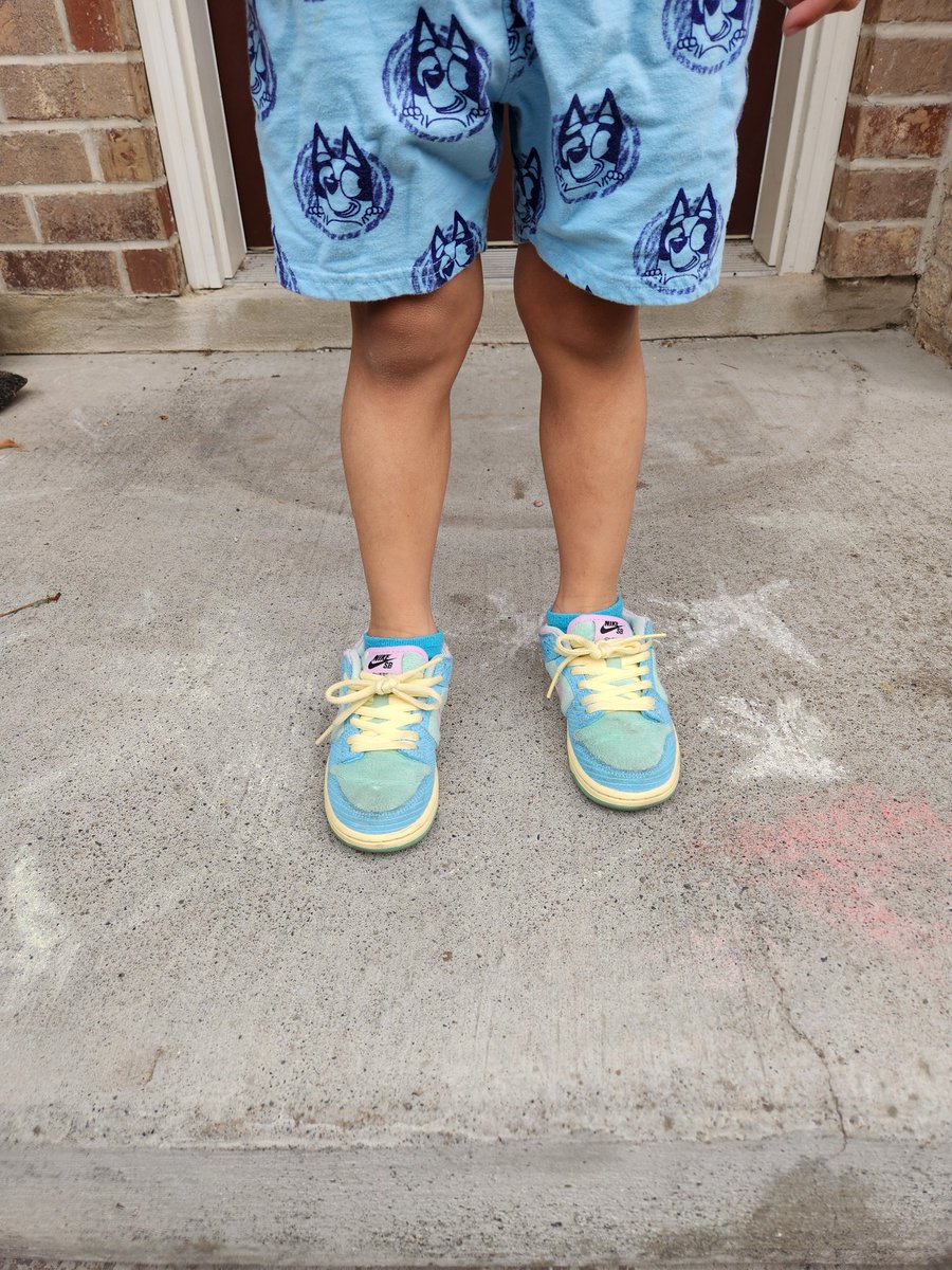 RBaiZa_'s tweet photo. @snkr_twitr My son loves his Verdy Sb's #STKids Size 12Y https://t.co/o7mdF90wfF
