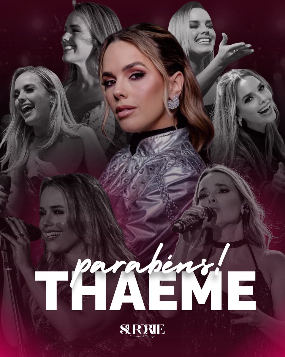Feliz aniversário, Thaeme! 🧡
Você é sinônimo de amor em cada gesto, em cada palavra e em cada canção. É impossível não sentir a presença do Espírito Santo transbordando em você, na sua luz, na sua paz e na forma como toca tantos corações. 💖🥳🙏🏻