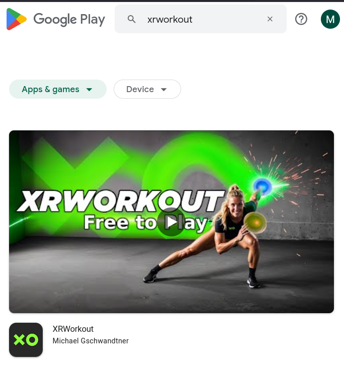 XRWorkout's tweet image. What do @TRIPPVR , @litesportvr  and XRWorkout have in common?

They all just launched their AndroidXR versions on the Google Play Store

You can already install them if you can get your hands on an AndroidXR device somehow

play.google.com/store/apps/det…