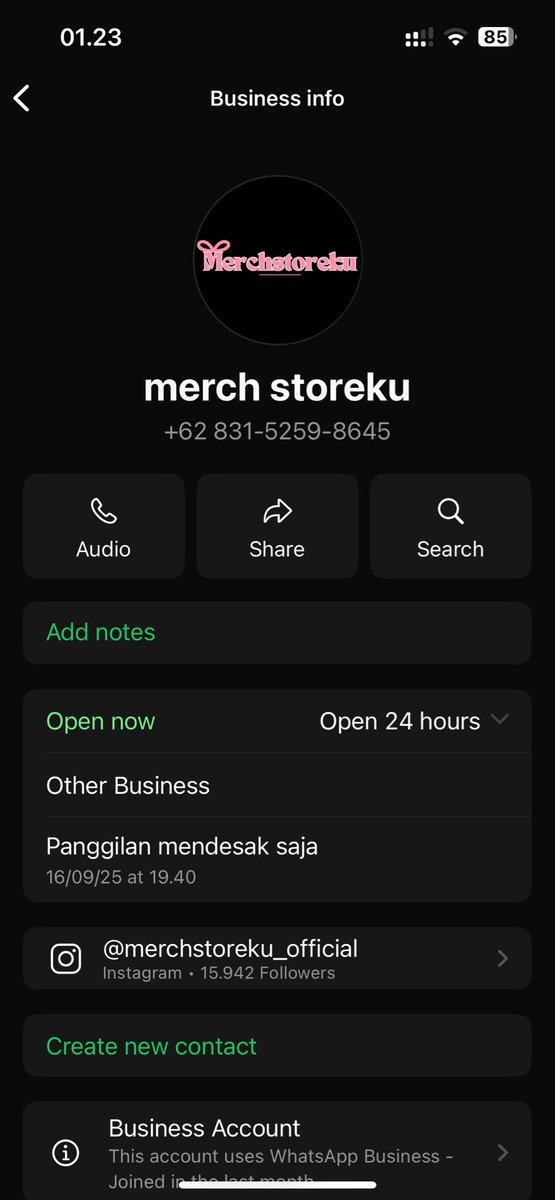 aeriudesu's tweet image. SCAM MERCH KPOP⚠️❌
guyss yang mau beli merch kpop hati hati yaa kalau nemu akun ini.. jangan sampaii tergoda
instagram : merchstoreku_official
WA : 0831-5259-8645
Rekining : GIYAN NURAENI (623819162340)
#penipu #scam #scammer #merchkpop